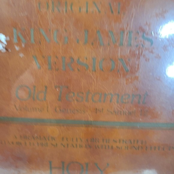 Original King James Vol 1 Old Testament 14 Cassette Tapes - Picture 2 of 12